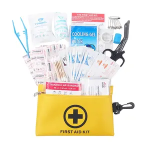 Penjualan Laris Kotak P3K Portabel Mini Rumah Kantor Pertolongan Pertama Tas Peralatan Darurat Medis untuk Hadiah Mobil