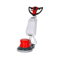 FALAMBOR SC-005 Elektrische Bodenreinigungsmaschine mit Schmetterlingsgriff, 154 U/min, 1500W, Selbstfahrend, Mehrzweck-Bodenbürste für Teppich und Fliesen, 8L