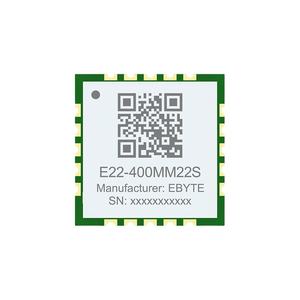 Módulo Inalámbrico Ebyte E22-400MM22S con Tecnología de Modulación LoRa, 22dBm, 6km, FSK, GFSK, Smart Home, 433MHz, Chip RF SX1268, SMD - Product Image 1