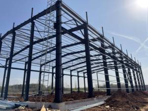 Trung Quốc Nhà máy nhanh chóng cài đặt <span class=keywords><strong>prefab</strong></span> kho kết cấu thép xây dựng Heavy Duty đúc sẵn kho - Product Image 2