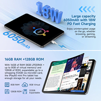 ALLDOCUBE Tablet 8,4 pulgadas 16GB RAM 128GB ROM IPlay 60 Mini Pro Android 14 G99 Gaming Tablet 1920x1200 Widevine L1 5MP/13MP 4GLTE