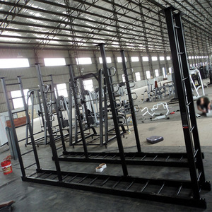 Rack d'entraînement commercial en métal pour CrossFit, échelle aérienne horizontale complète, barres de singe, échelle parallèle pour entraînement de force - Product Image 4