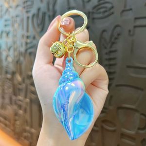 พวงกุญแจเปลือกหอยสีสันสดใส กระเป๋าใบเล็กสำหรับใส่กุญแจ - Product Image 5