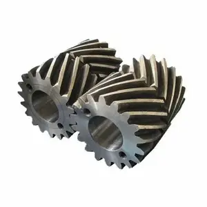 Hot selling OEM forged large double helical gear