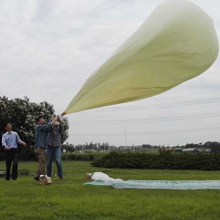 Hot Sale 1600 g Round Giant Big Latex 1600 g High altitude observation custom latex large radiosonde weather balloon