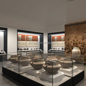 Vitrine personnalisée Vitrines de musée d'occasion en verre pour vitrine d'exposition Vitrines d'exposition Musée des sciences Présentoir d'<span class=keywords><strong>expositions</strong></span> - Product Image 6