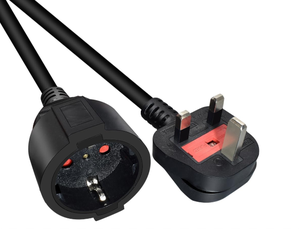 <span class=keywords><strong>Cable</strong></span> Adaptador de Enchufe Estándar Estadounidense NEMA5-15P a Enchufe Hembra Europeo CEE 7/7 Schuko de 15A, <span class=keywords><strong>Cable</strong></span> de Extensión de Alimentación para UPS/PDU - Product Image 6