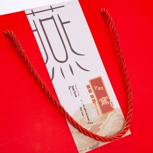 Nueva Caja de Regalo con Diseño de Nido de Pájaro y Tarjeta Roja, con Estampado Dorado, Empaque Premium con Tapa Superior para Venta al Por Mayor Personalizada para Fiestas - Product Image 5