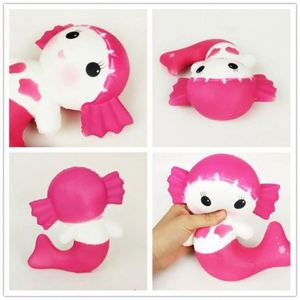 Hot Sell Kawaii Slow Rising <b>Squishy</b> Cute Soft PVC & PU Mermaid Animal Toys for Kids - Product Image 3