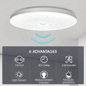 Nhà thông minh <span class=keywords><strong>PIR</strong></span> trần ánh sáng <span class=keywords><strong>LED</strong></span> cảm ứng đêm đèn với cảm biến chuyển động cho hành lang lối đi không gian khác - Product Image 2