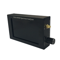 Handheld Spectrum Analyzer 35MHz-4400MHz Aluminum Alloy Case Built-in 2000mAh Battery LCD Display RF Signal Testing Analyzer