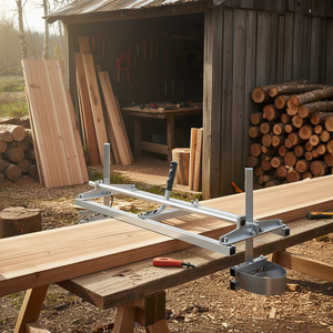 Aserradero portátil de 14-36 pulgadas de acero galvanizado, máquina horizontal para trabajar la madera, 220v, fácil de operar - Product Image 2