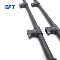 Barre transversale de train d'atterrissage de Drone EFT avec Fiftings 20*600/2 pièces pour G410/G610/G616 cadre de Drone agricole outils agricoles pièces de rechange