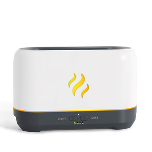 Humidificador ultrasónico silencioso <span class=keywords><strong>de</strong></span> 200 ml con diseño <span class=keywords><strong>de</strong></span> madera en forma <span class=keywords><strong>de</strong></span> S, alimentado por USB/CA, con efecto <span class=keywords><strong>de</strong></span> llama artificial, <span class=keywords><strong>difusor</strong></span> para el hogar y para vehículos. - Product Image 5