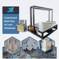 Machine de découpe automatique électrique 3D à fil chaud pour mousse EPE/EPS, 5 axes, 4 axes verticaux, pour la découpe de lignes de production à chaud et de plaques de mousse CNC