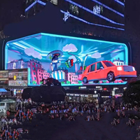 Panneau LED hologramme panneau d'affichage extérieur 3D géant vidéo mur Hd lecteur publicitaire Pantalla écran de signalisation numérique panneau d'affichage LED