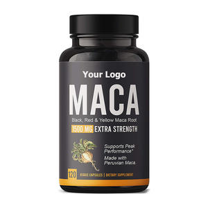 Diskon besar Label pribadi harga rendah kapsul akar <span class=keywords><strong>Maca</strong></span> suplemen vitalitas hitam <span class=keywords><strong>Maca</strong></span> bubuk tablet hitam <span class=keywords><strong>Maca</strong></span> kapsul bubuk - Product Image 1