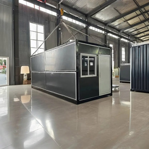Casa Contenedor Plegable, Edificio Modular Prefabricado, Oficina Pequeña, Centro Comercial, Hotel, Panel Sándwich Metálico, Instalación Rápida, Diseño Moderno - Product Image 3
