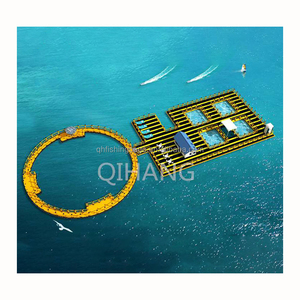 Plateforme flottante en cubes de plastique QH Eco-HDPE pour l'aquaculture, l'élevage de poissons, les quais flottants, les loisirs, taille personnalisée - Product Image 3