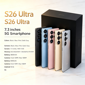 S26 Ultra 5G Smartphone 108MP Rear Camera 12GB+512GB <b>Memory</b> 72MP Front Camera High Definition Photography - Product Image 3