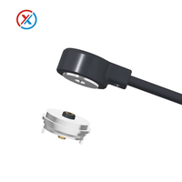 Conector de Carga Magnético Personalizado de 12V2A, Conector de Alimentación Redondo para Luces LED, Conector Magnético Macho y Hembra