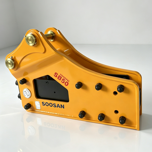 Marteau briseur latéral SB50 avec burin de 100 mm pour excavatrices de 9 à 16 tonnes, accessoire de démolition de roche, garantie 1 an, Shandong - Product Image 1