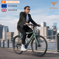 Stock entrepôt UE ENGWE Mapfour N1 Air St Vélo électrique avec capteur de couple 250W, batterie au lithium, léger, en fibre de carbone pour adultes