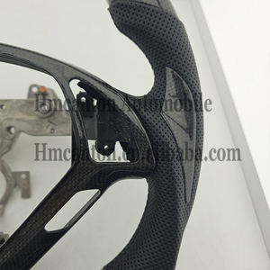 Quality Wholesale Perforated Leather Honeycomb Grip Carbon Steering <b>Wheel</b> Fit for Infiniti G27 G37 Car Steering <b>Wheel</b> - Product Image 3