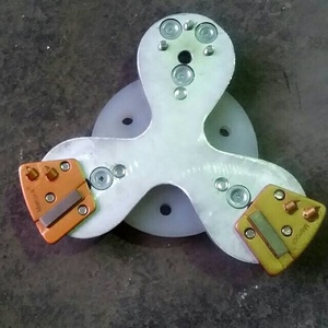 4 inch Độ cứng Trung bình <span class=keywords><strong>PCD</strong></span> công cụ mài bề mặt khối mài mòn cho đá & sàn cũ loại bỏ Epoxy Mài giày cho máy xay - Product Image 3