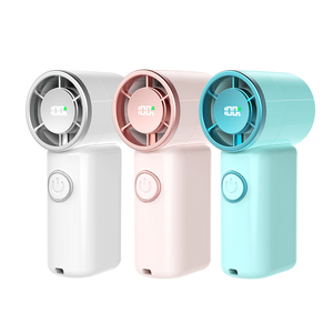 Mini ventilateur portable rechargeable 2000 mAh, ultra-léger (90g), 5 vitesses, format de poche, pour la vente en gros - Product Image 3