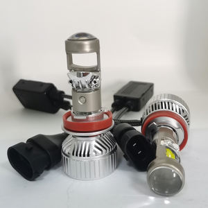 Mini Proyector LED para Coche, Lente H4 H7 H11 HB3 HB4 160W 20000LM, Bombilla Delantera para Coche, Plug & Play - Product Image 2