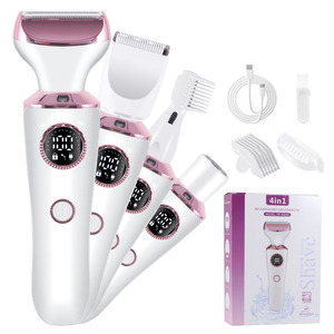 เครื่องโกนขนไฟฟ้า 4 in 1 สำหรับผู้หญิง ใช้ได้กับใบหน้า จมูก ขา - Product Image 1