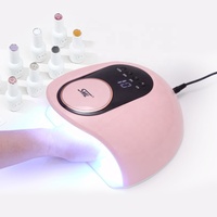 Lampes à LED UV colorées pour ongles, machine de séchage pour gel et soins des ongles et des pieds, pour manucure et pédicure