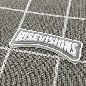 Etiqueta de Goma Personalizada para Camisetas, Parche de Goma Termoadhesivo, Logotipo de Goma para <span class=keywords><strong>Ropa</strong></span>, Logotipo de Silicona 3D - Product Image 4