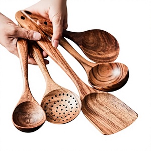 Ustensiles en bambou au prix d'usine pour restaurants, restauration, service de repas, couverts naturels, ensemble d'ustensiles de table - Product Image 1