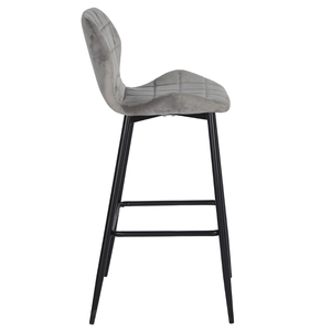 Chaise <span class=keywords><strong>de</strong></span> <span class=keywords><strong>bar</strong></span> moderne avec pieds en métal <span class=keywords><strong>et</strong></span> assise en <span class=keywords><strong>bois</strong></span>, <span class=keywords><strong>tabouret</strong></span> <span class=keywords><strong>de</strong></span> <span class=keywords><strong>bar</strong></span> haut, vente en gros - Product Image 3