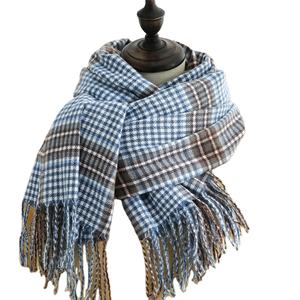 Jingmi OEM Hiver Chaud Gland Plaid Écharpe Femmes Cachemire Châle Style Traditionnel <span class=keywords><strong>Chal</strong></span> Na Kar - Product Image 5
