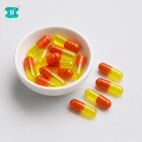 HPMC coquilles de capsules végétariennes hypromellose à base de plantes sans OGM faible teneur en eau stable pour les API