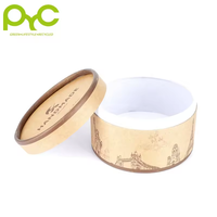 Boîte de papier de cylindre de tube de papier de conception personnalisée