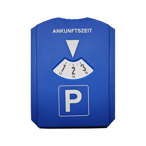 Venta caliente Accesorios para automóviles Disco de estacionamiento de plástico con medidor de banda de rodadura de neumáticos Rascador de hielo para límites de tiempo de estacionamiento en ciertas áreas - Product Image 5