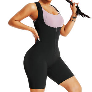 Chaleco Deportivo para Mujer, Faja Reductora de Cintura, Moldeador Corporal con Cremallera, Traje Sauna Enterizo para Mujer - Product Image 4