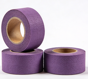 Bande adhésive de remplacement pour <span class=keywords><strong>raquette</strong></span> de badminton OEM, douce, collante, absorbant la transpiration, pour <span class=keywords><strong>raquette</strong></span> de badminton, aides d'entraînement de tennis, 25 mm, violet/rouge - Product Image 3