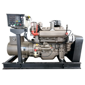 เจียงสุชุดเครื่องกำเนิดไฟฟ้าดีเซล Wantai 30kW 400/230V 50Hz ควบคุมแรงดันไฟฟ้าอัตโนมัติใช้ในทะเล - Product Image 1