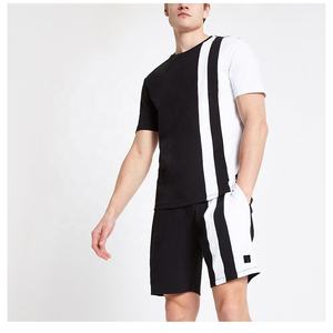 Ensemble twin en coton pour hommes, décontracté, survêtement d'entraînement, à la mode, avec logo personnalisé, nouvelle collection - Product Image 4