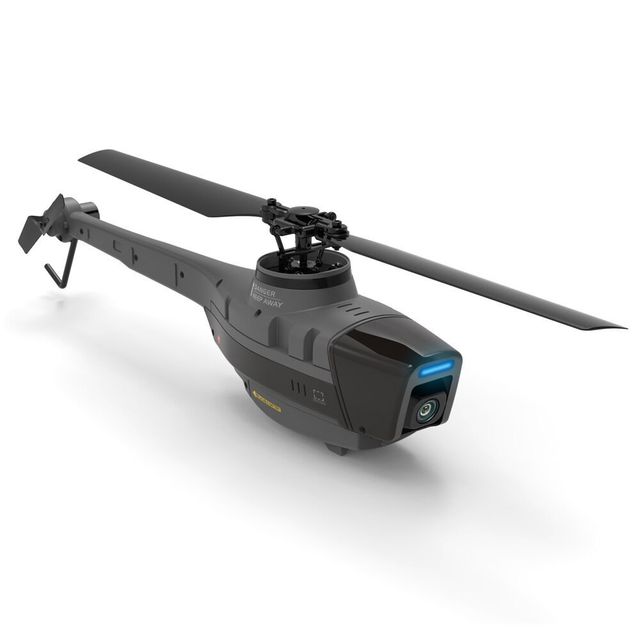 Original C128 RC Toy Helicopter 4CH Single Propeller Mini Black Bee Aileron Helicopter 1080P HD Aileron Less Aerial Photography