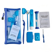 Kit professionnel d'hygiène bucco-dentaire pour orthodontie : Ensemble de 8 pièces conçu pour le nettoyage des appareils dentaires