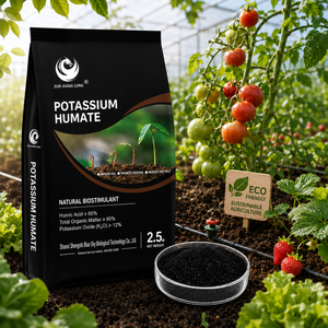 Bioestimulante Natural Humato de Potasio 100% Soluble en Agua, Fertilizante de Ácido Húmico para el Crecimiento de Raíces y Sistemas de Riego por Goteo - Product Image 5