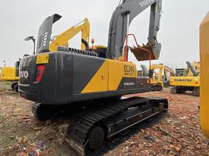 Excavadora Volvo EC240 usada de alta calidad 2024, capacidad de 24 toneladas, certificado CE EPA, incluida la bomba de caja de cambios del motor central, buen precio de venta - Product Image 4