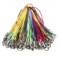 Accessoires de bijoux DIY, cordons colorés à double boucle pour téléphone portable, cordons à boucle unique, matériaux artisanaux pour jouets et artisanat