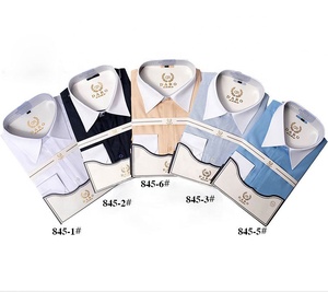 <span class=keywords><strong>Camicia</strong></span> da Uomo Daro di Alta Qualità, Formale a Quadri, con Polsino Singolo a Contrasto, Manica Lunga e <span class=keywords><strong>Colletto</strong></span> <span class=keywords><strong>Dritto</strong></span> a Punta - Product Image 5